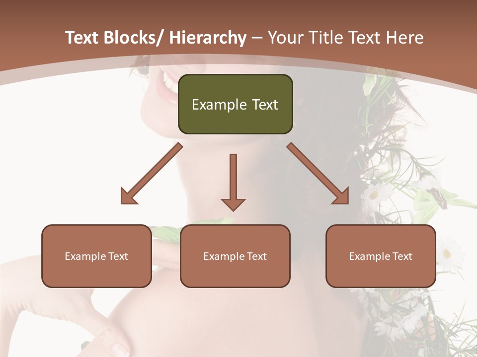 Sensuality Model Human PowerPoint Template