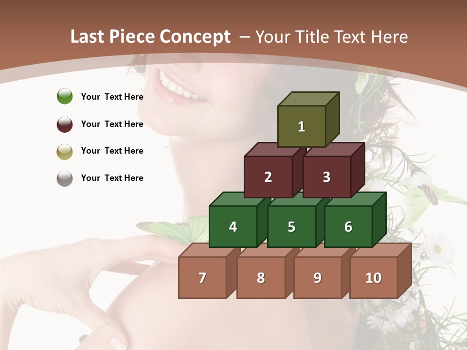 Sensuality Model Human PowerPoint Template