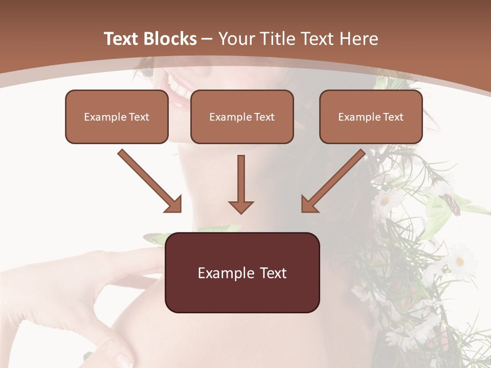 Sensuality Model Human PowerPoint Template