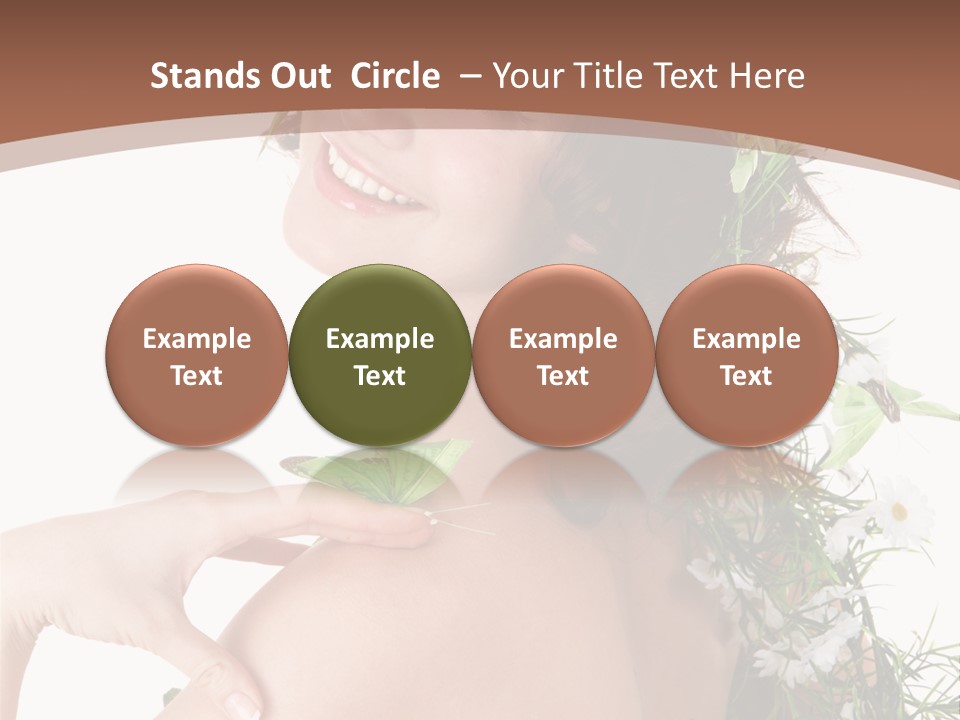 Sensuality Model Human PowerPoint Template