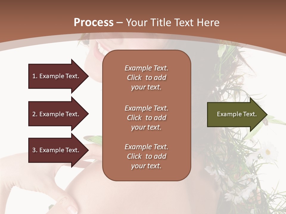 Sensuality Model Human PowerPoint Template