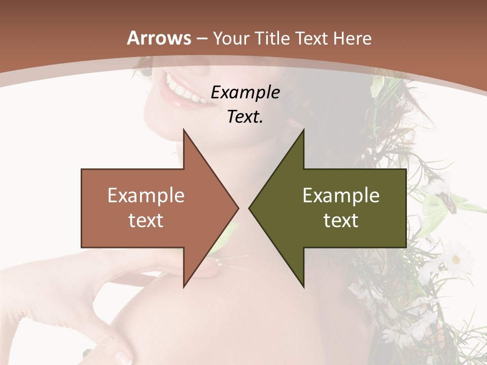 Sensuality Model Human PowerPoint Template