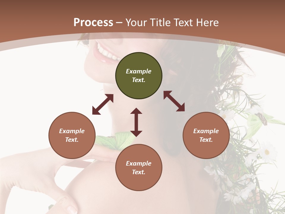 Sensuality Model Human PowerPoint Template