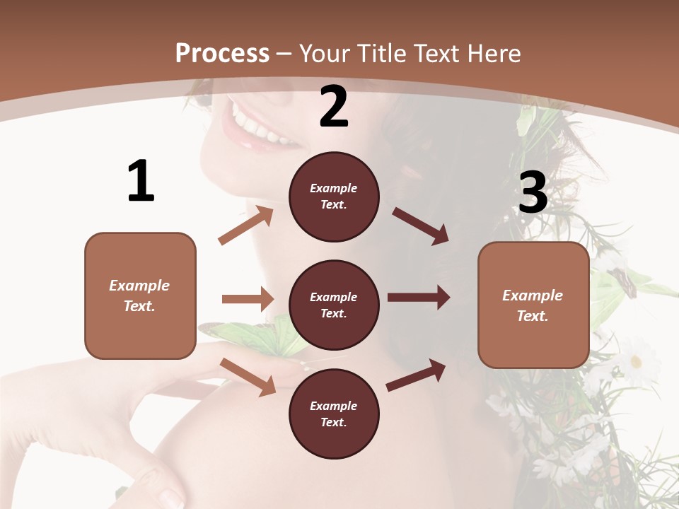 Sensuality Model Human PowerPoint Template