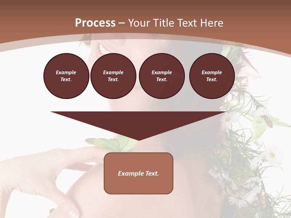 Sensuality Model Human PowerPoint Template