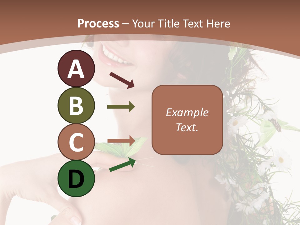 Sensuality Model Human PowerPoint Template