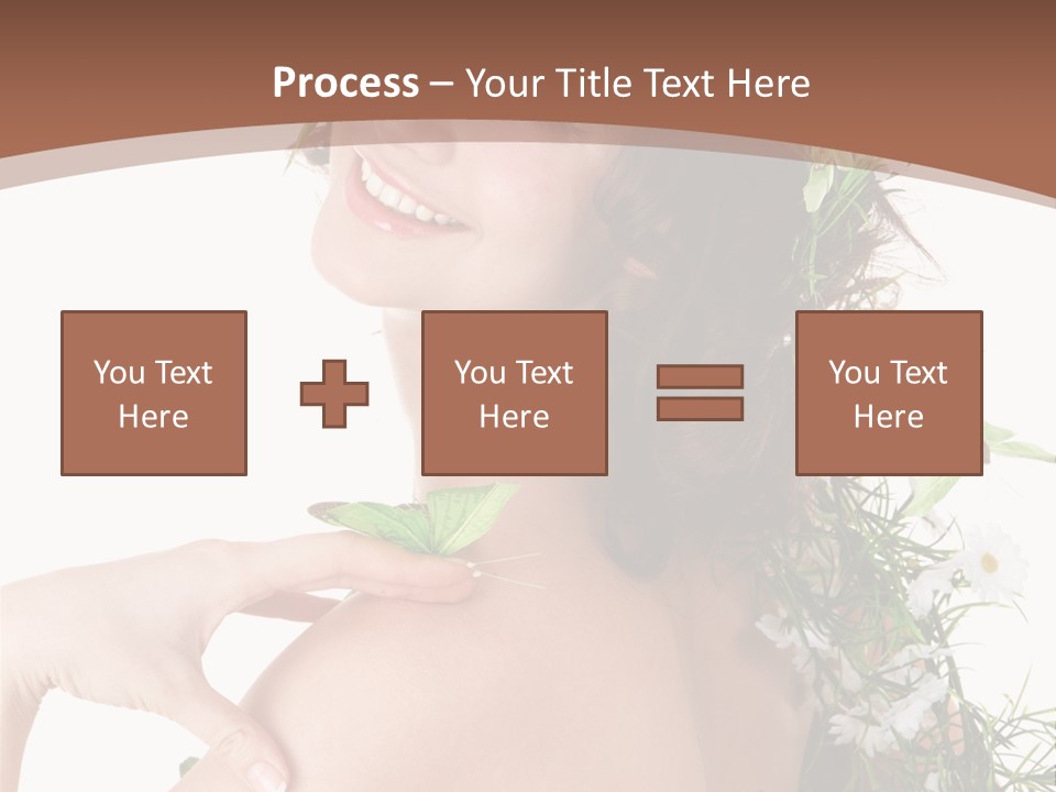 Sensuality Model Human PowerPoint Template