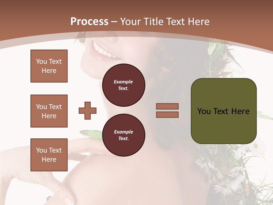 Sensuality Model Human PowerPoint Template