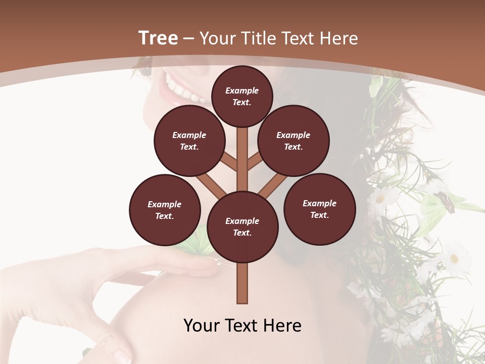 Sensuality Model Human PowerPoint Template