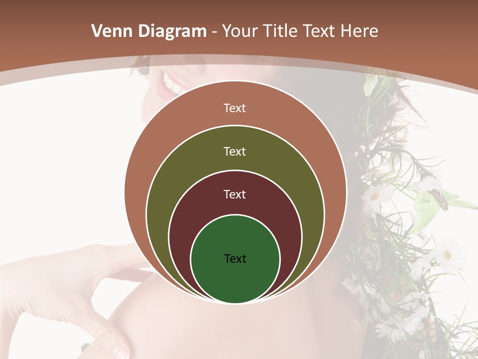 Sensuality Model Human PowerPoint Template