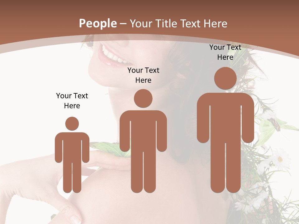 Sensuality Model Human PowerPoint Template