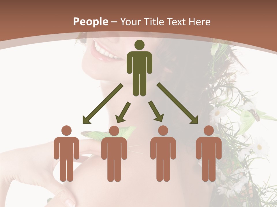 Sensuality Model Human PowerPoint Template