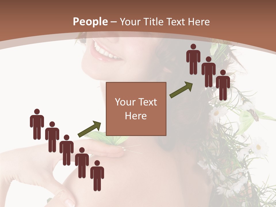 Sensuality Model Human PowerPoint Template