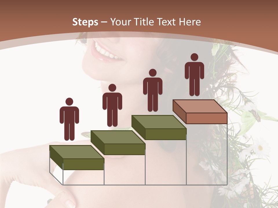 Sensuality Model Human PowerPoint Template