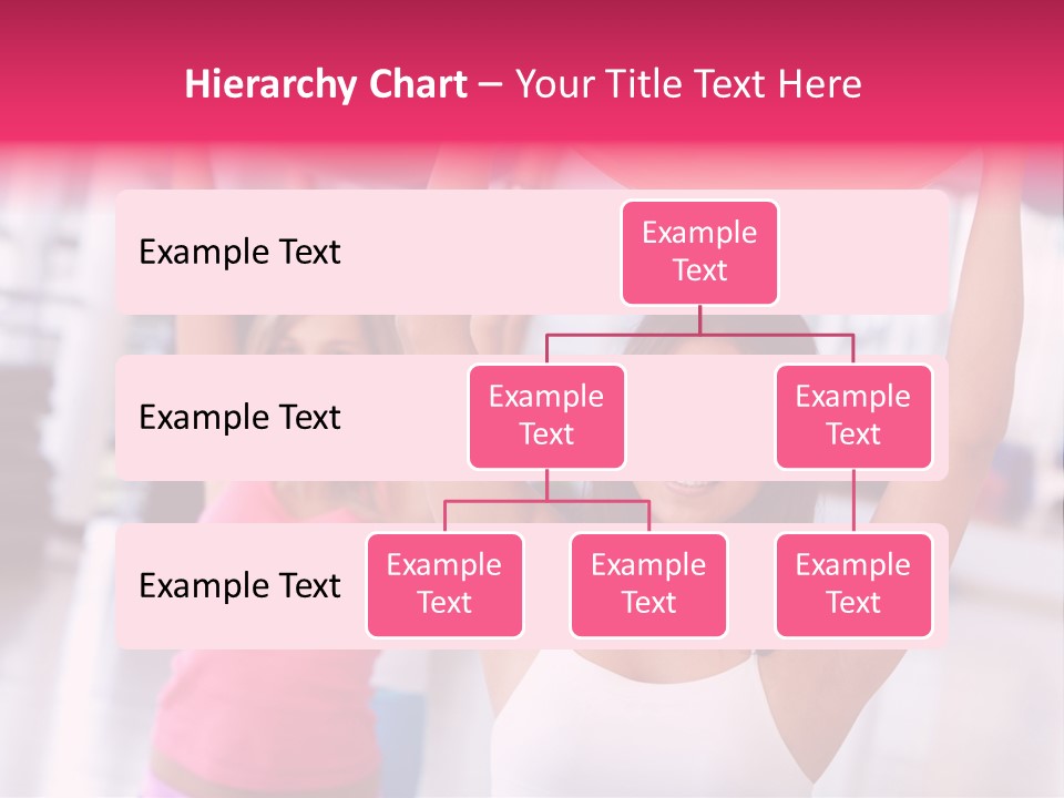 Women Beautiful Group PowerPoint Template