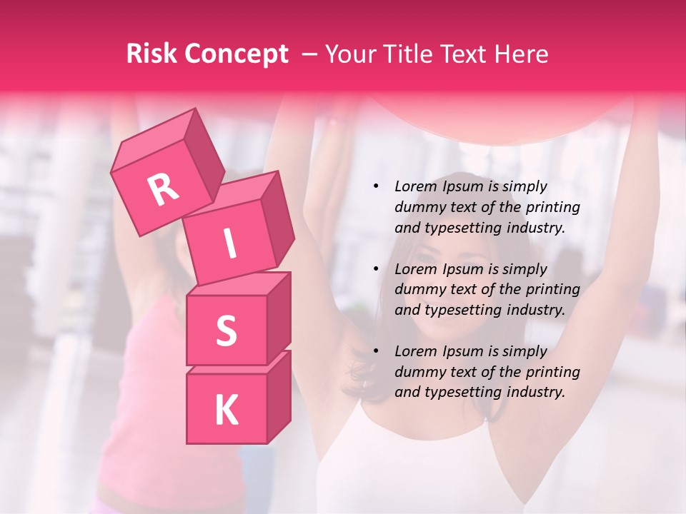 Women Beautiful Group PowerPoint Template