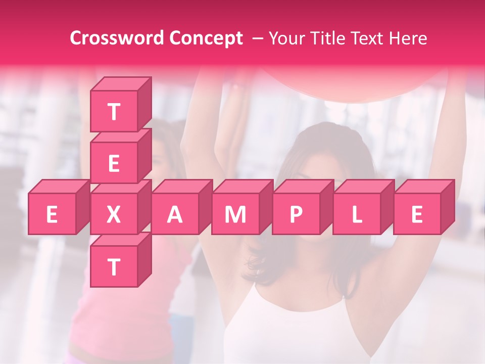 Women Beautiful Group PowerPoint Template