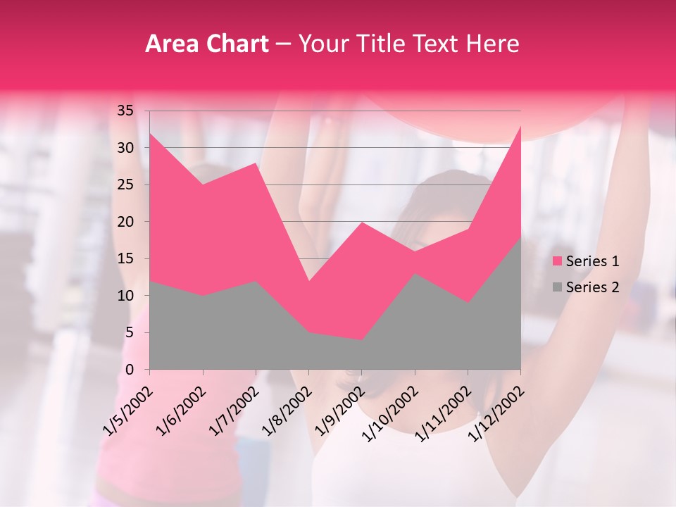 Women Beautiful Group PowerPoint Template