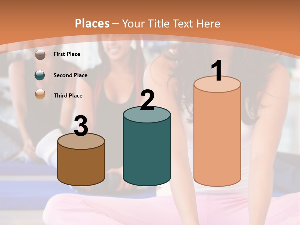 Athletic Stretch Fitness PowerPoint Template