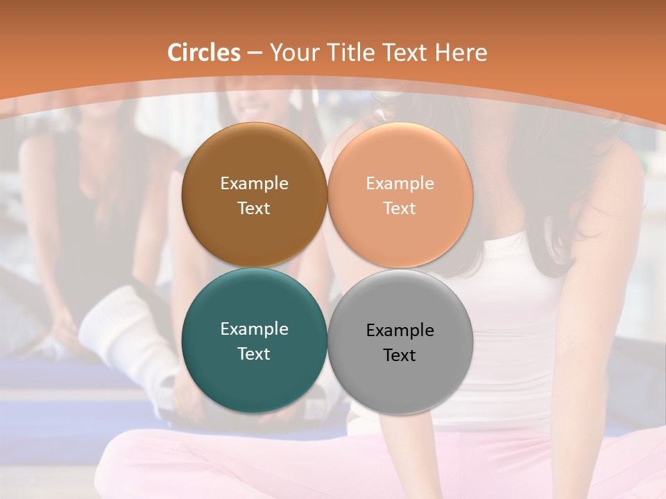 Athletic Stretch Fitness PowerPoint Template