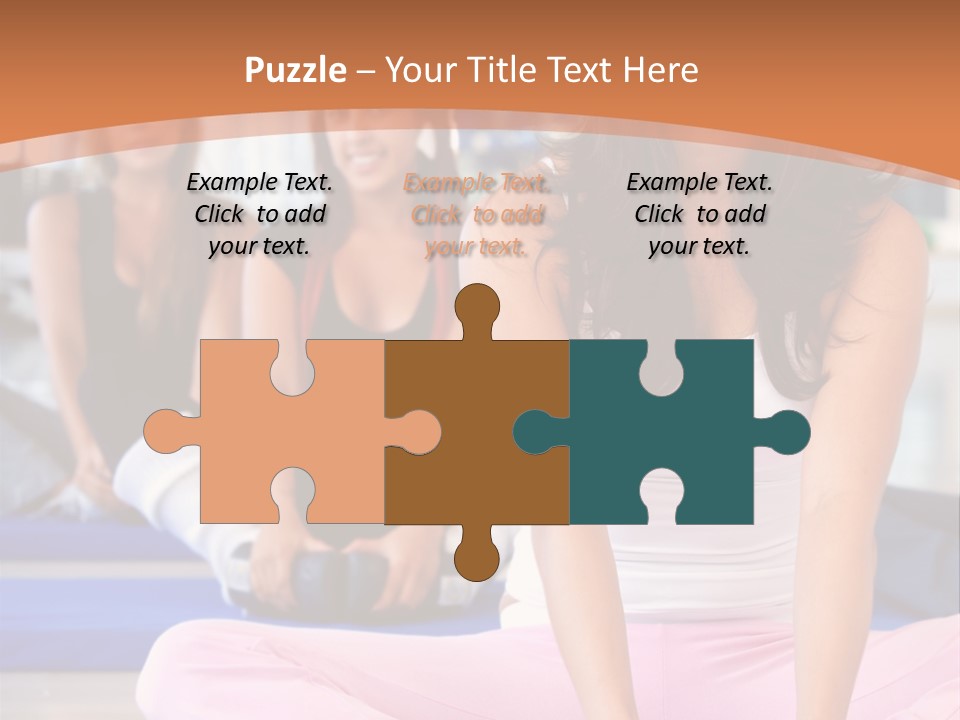 Athletic Stretch Fitness PowerPoint Template