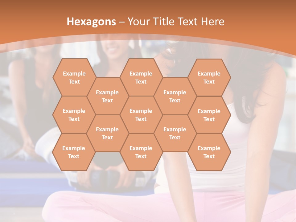 Athletic Stretch Fitness PowerPoint Template