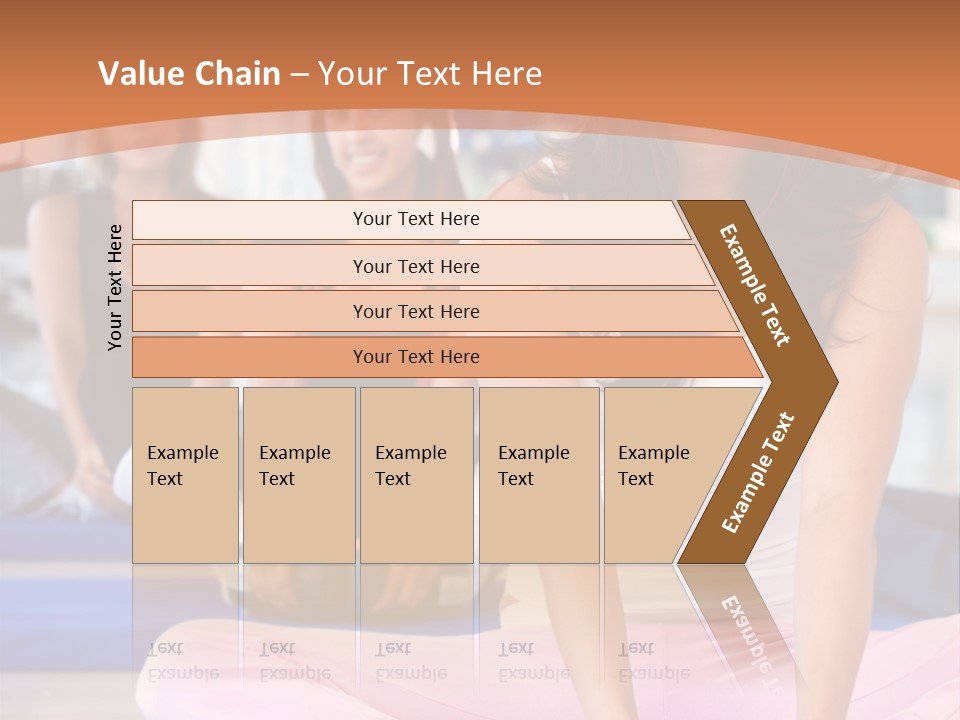 Athletic Stretch Fitness PowerPoint Template