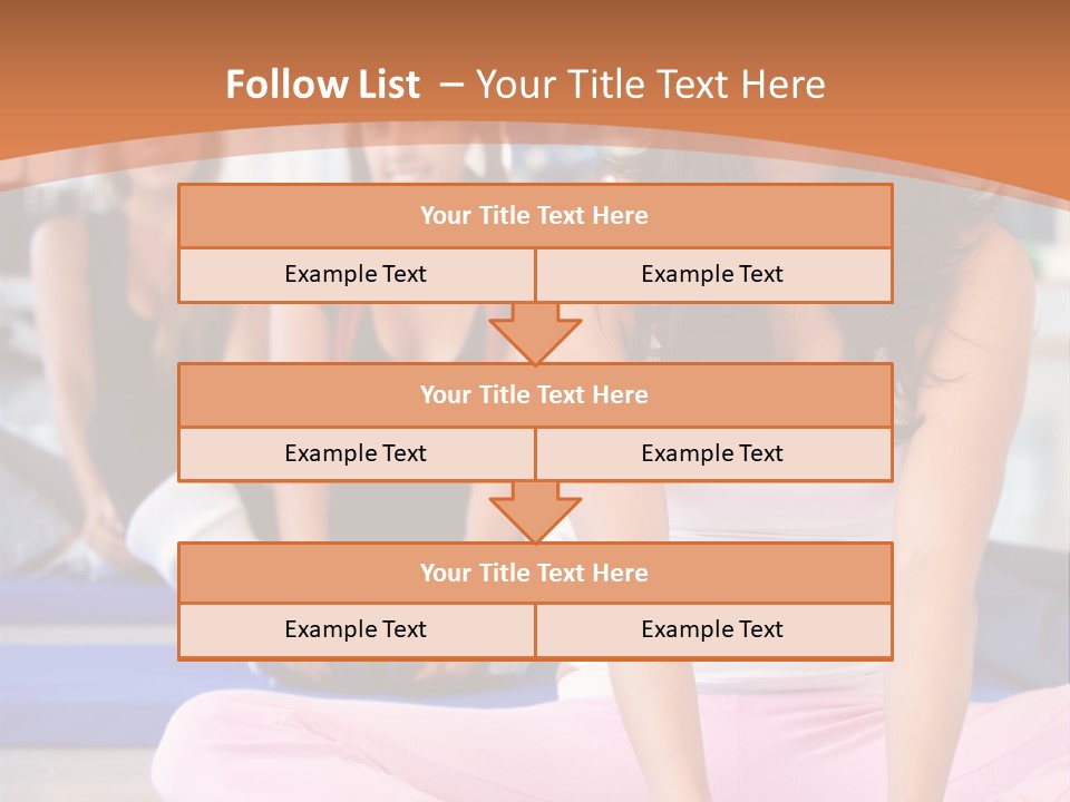 Athletic Stretch Fitness PowerPoint Template