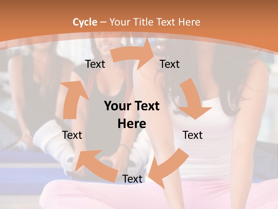 Athletic Stretch Fitness PowerPoint Template