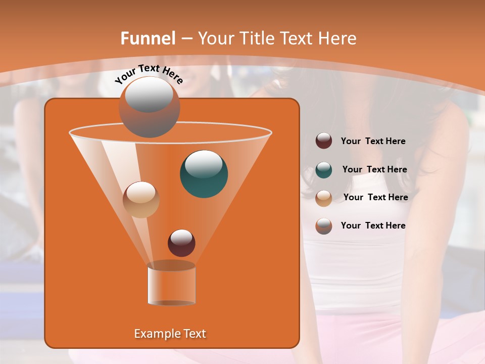 Athletic Stretch Fitness PowerPoint Template