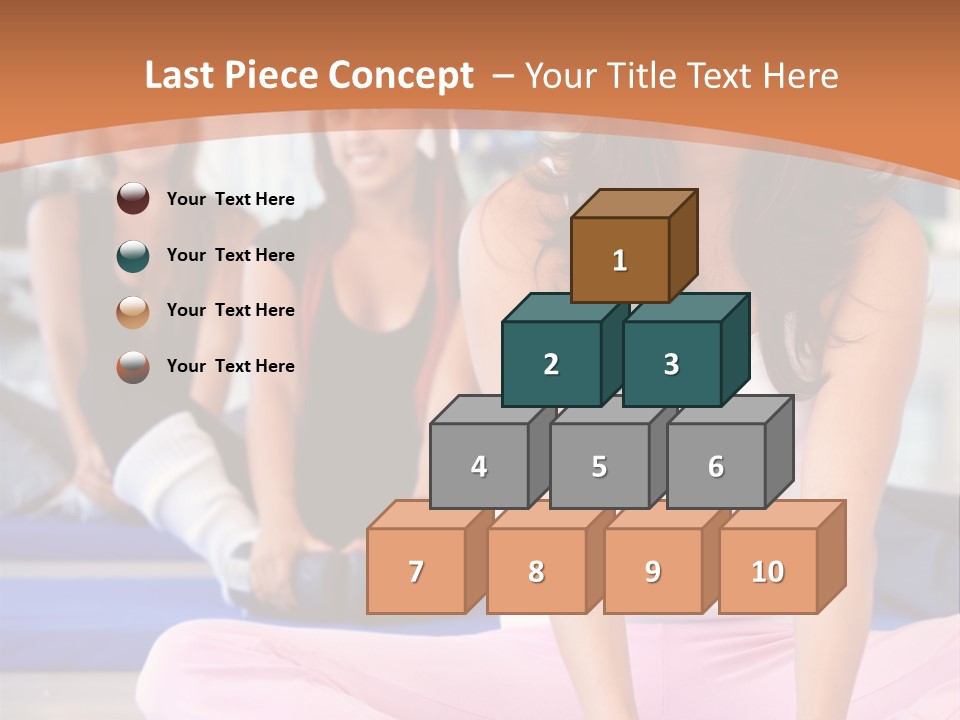 Athletic Stretch Fitness PowerPoint Template