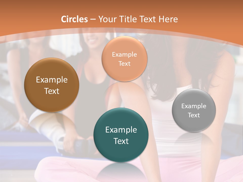 Athletic Stretch Fitness PowerPoint Template