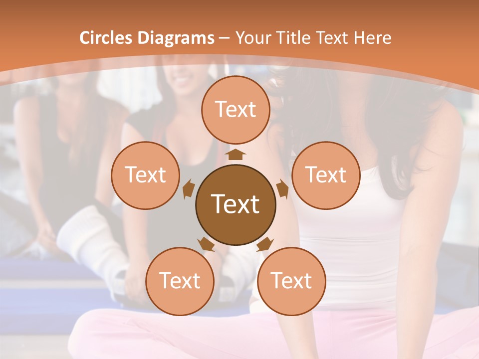 Athletic Stretch Fitness PowerPoint Template