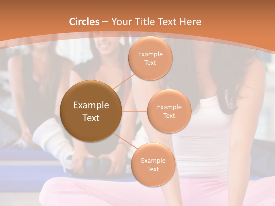 Athletic Stretch Fitness PowerPoint Template