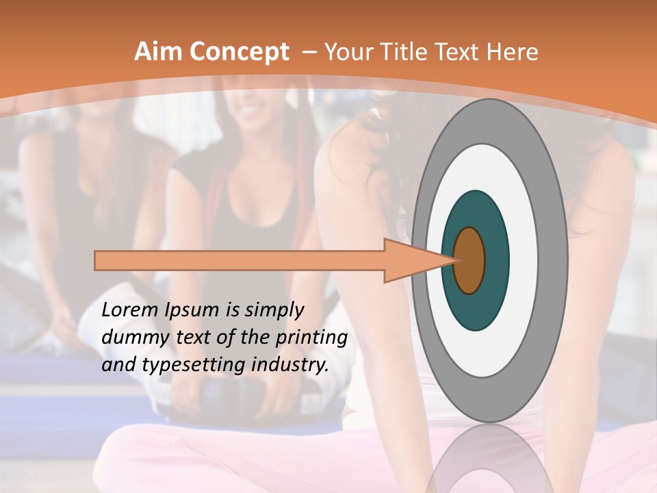 Athletic Stretch Fitness PowerPoint Template