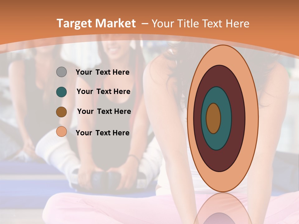 Athletic Stretch Fitness PowerPoint Template