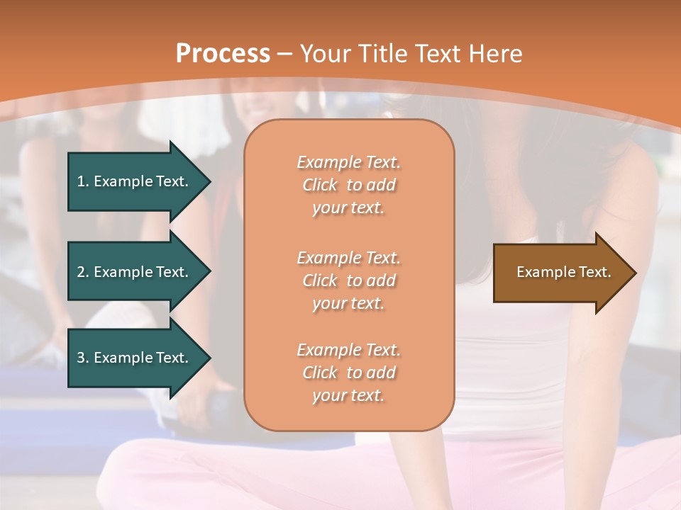 Athletic Stretch Fitness PowerPoint Template