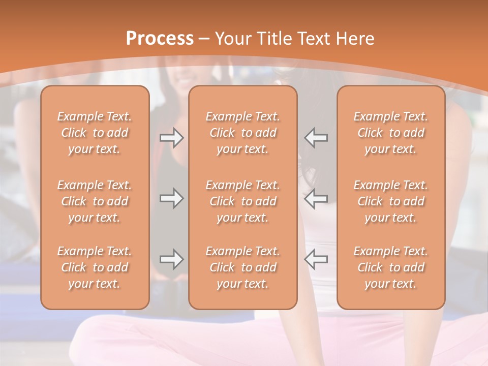 Athletic Stretch Fitness PowerPoint Template