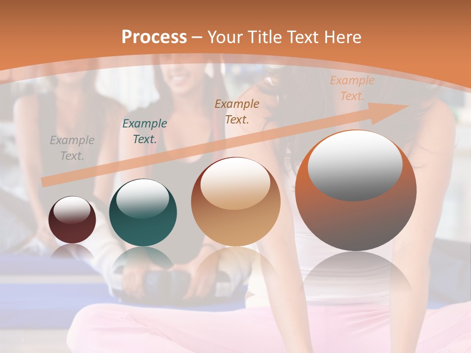 Athletic Stretch Fitness PowerPoint Template