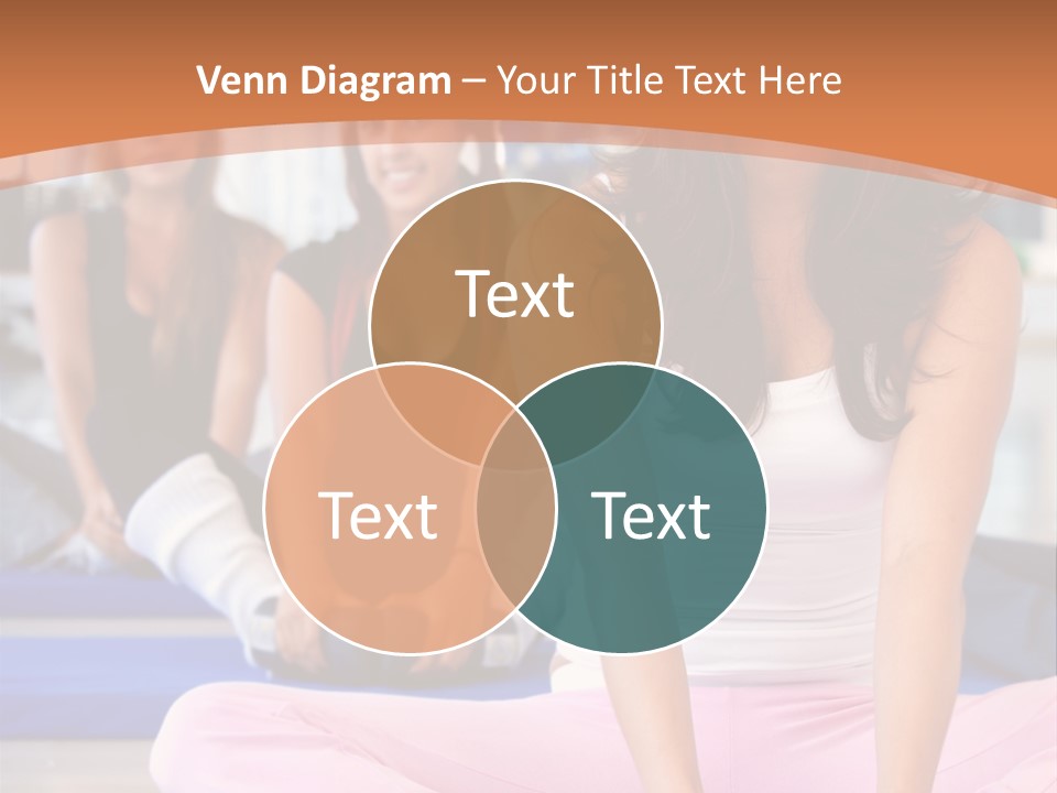 Athletic Stretch Fitness PowerPoint Template