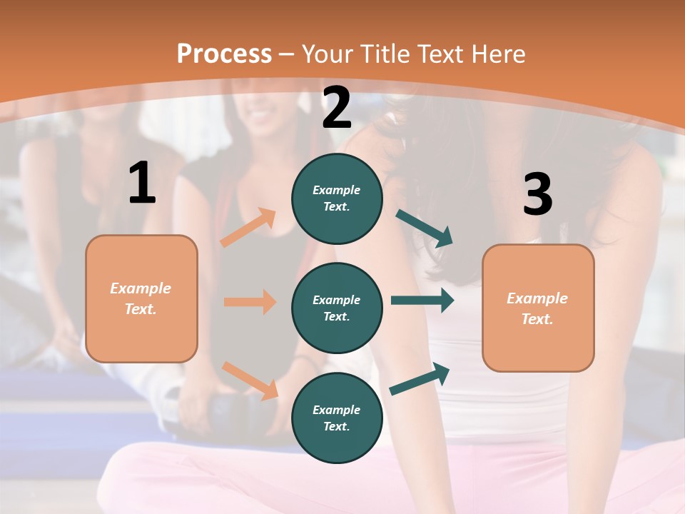 Athletic Stretch Fitness PowerPoint Template