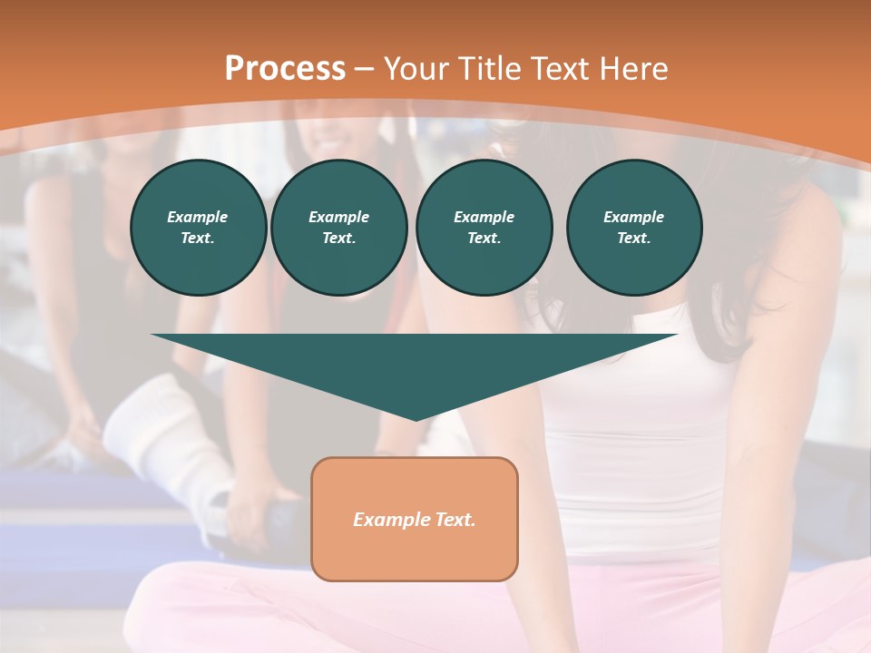 Athletic Stretch Fitness PowerPoint Template