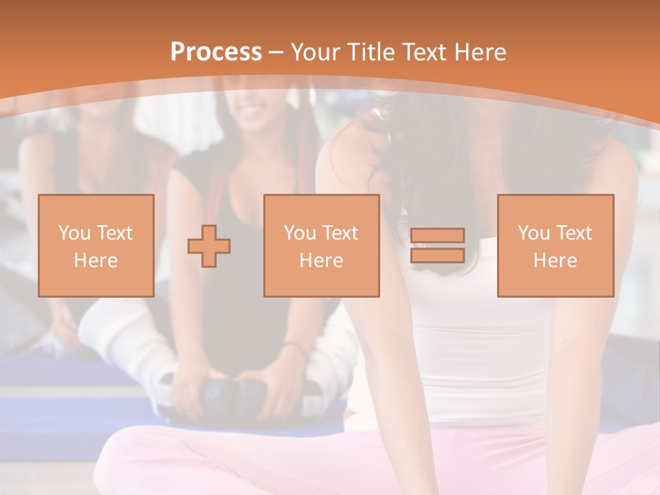 Athletic Stretch Fitness PowerPoint Template