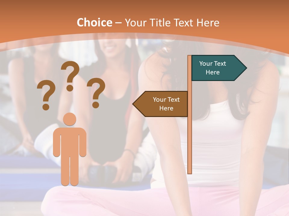 Athletic Stretch Fitness PowerPoint Template