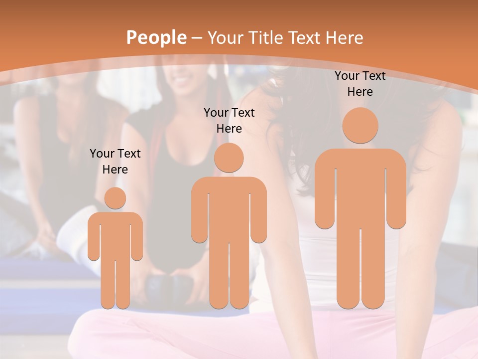 Athletic Stretch Fitness PowerPoint Template