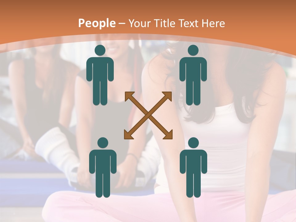 Athletic Stretch Fitness PowerPoint Template