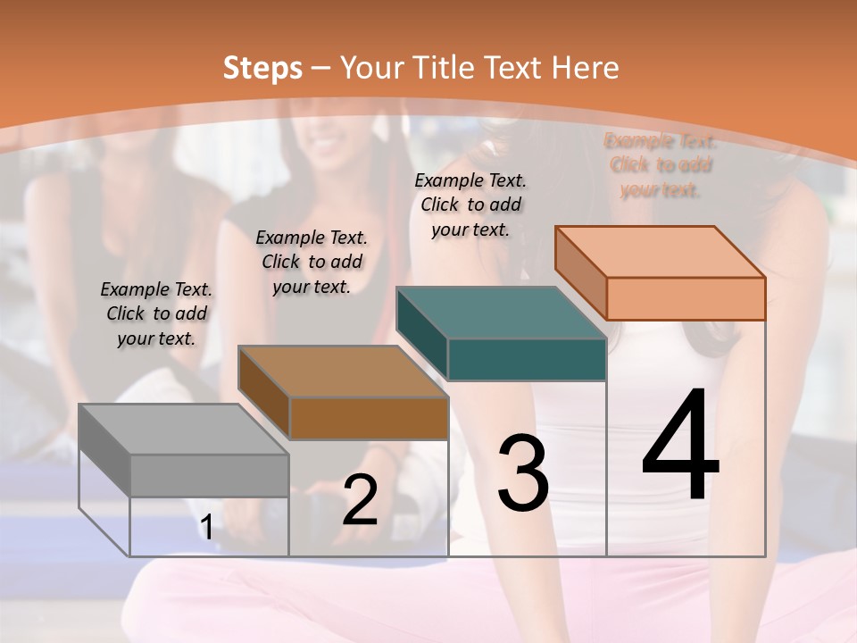 Athletic Stretch Fitness PowerPoint Template
