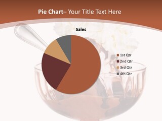 Sweet Food Glass Dish PowerPoint Template