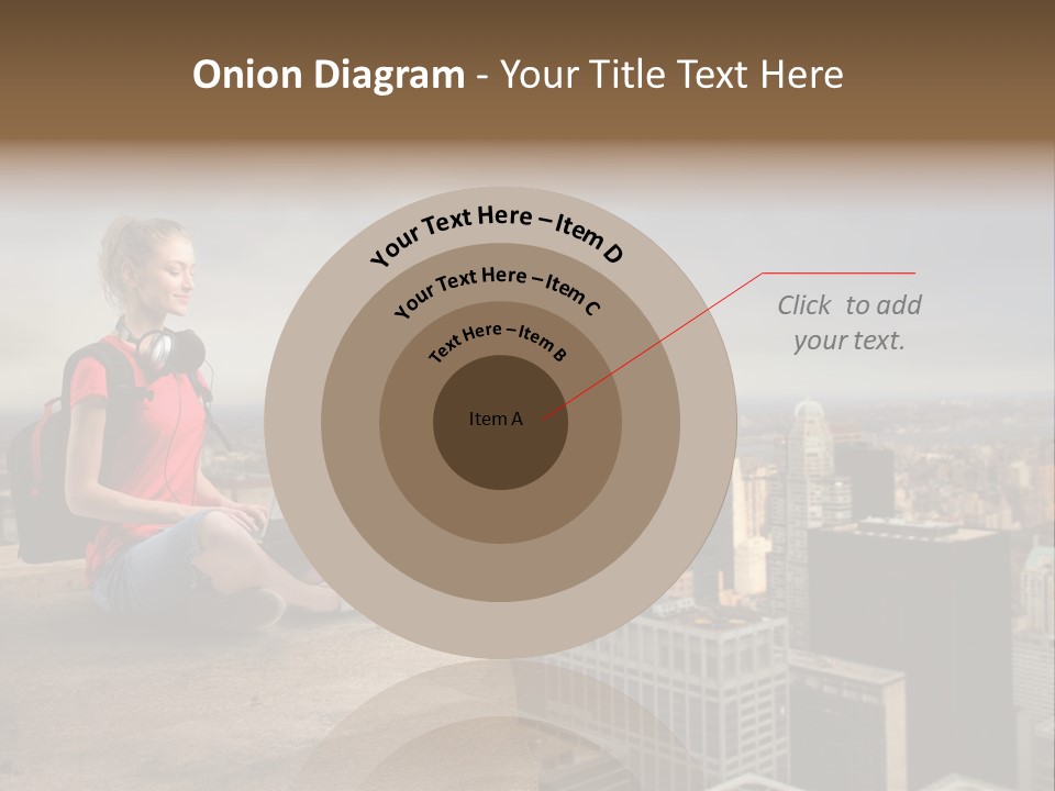 Panorama Computer Beauty PowerPoint Template