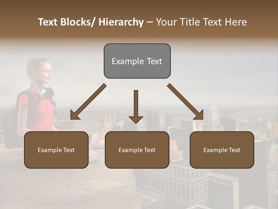 Panorama Computer Beauty PowerPoint Template